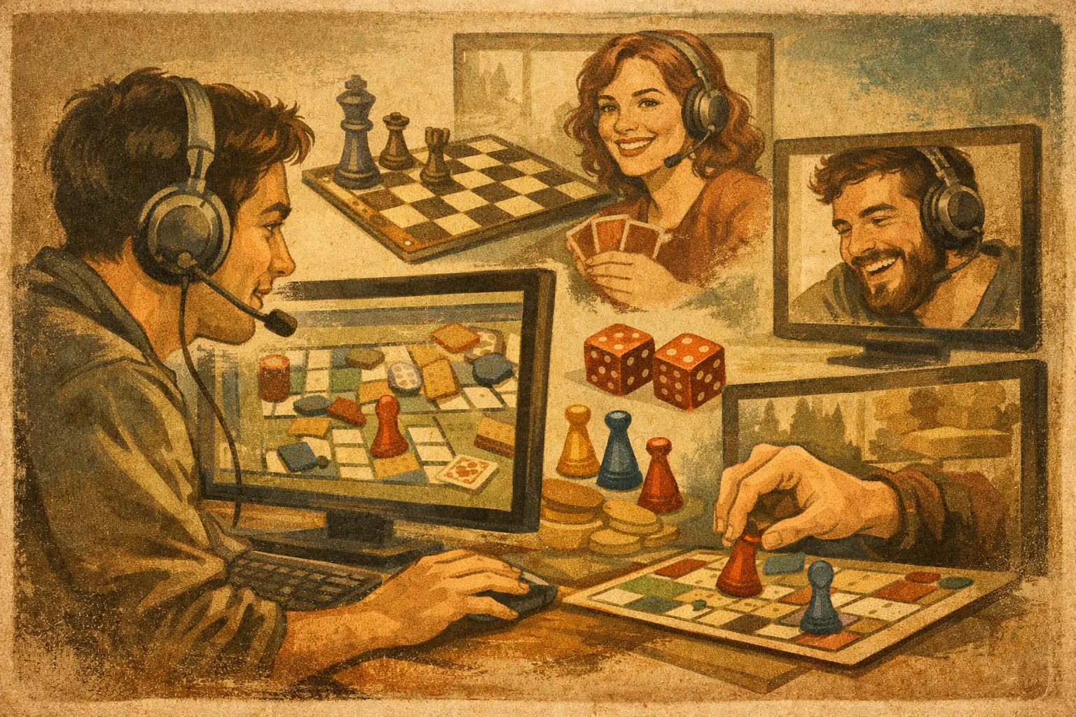 Društvene igre online za druženje bez čekanja